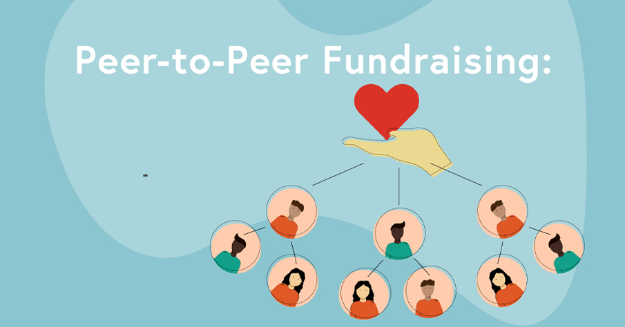 Peer to peer fundraising