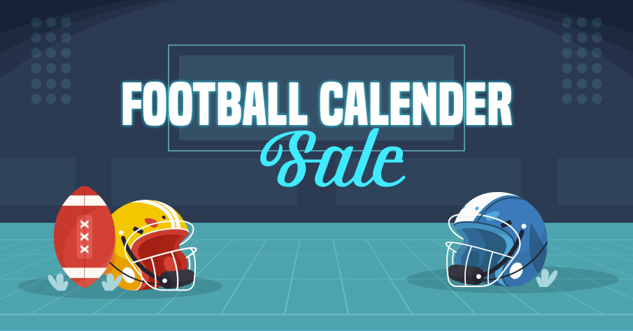 Football Calendar sale | sports fundraising idesa