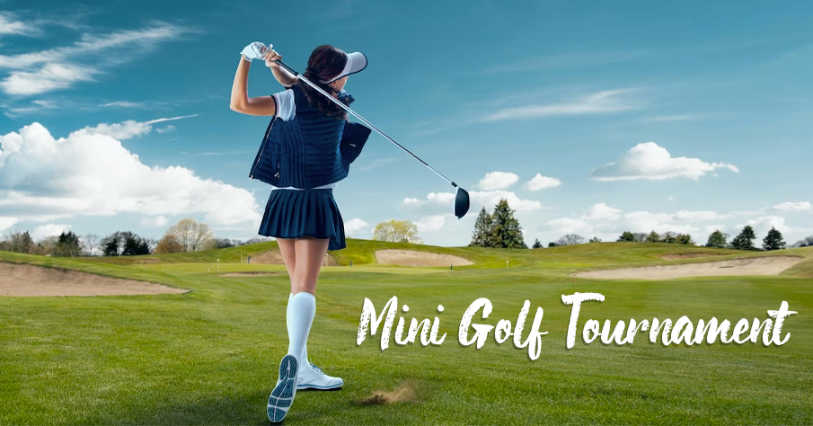 Mini Golf Tournament | Dance fundraising ideas