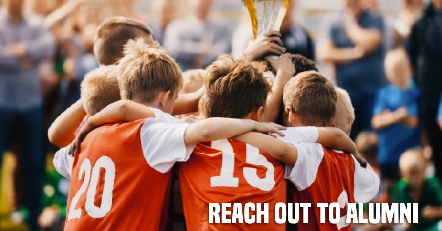 Reach out to alumni | sports fundraising ideas