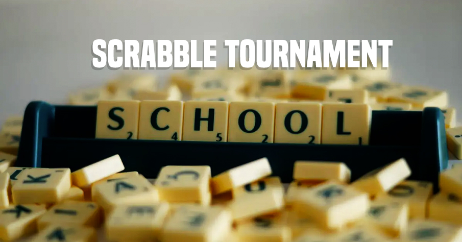 Scrabble Tournament | back to school fundraising ideas