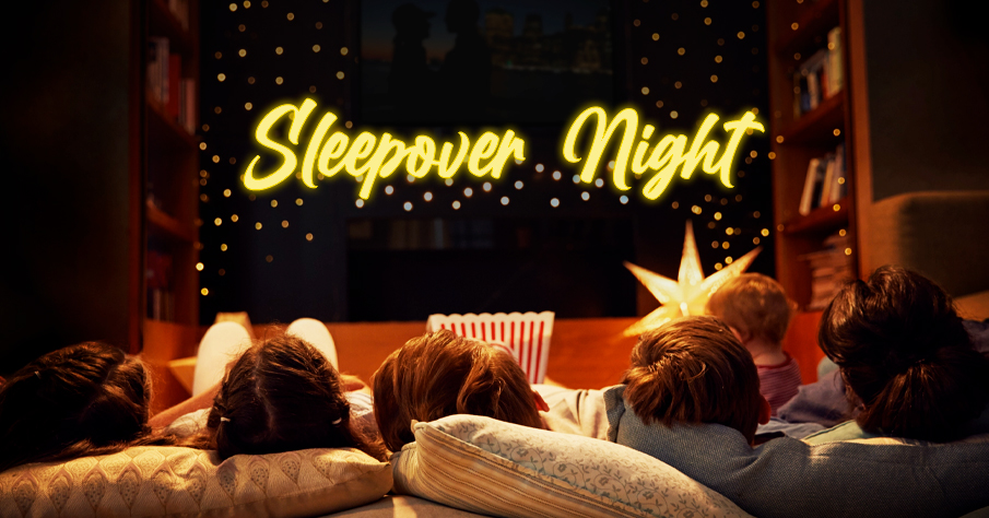 Sleepover Night | back to school fundraising ideas