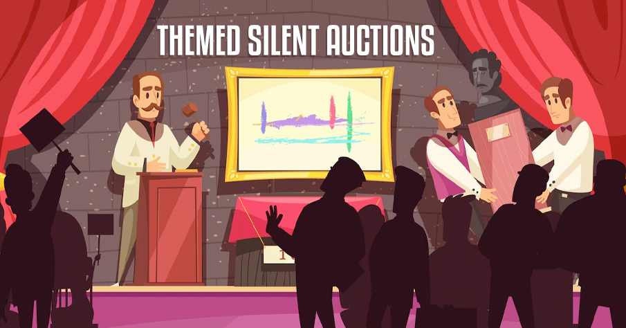 Themed silent auctions | Dance fundraising ideas