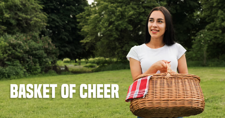 Basket Of Cheer | cheer fundraising ideas