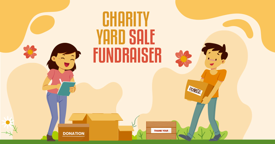 Charity Yard Sale fundraising ideas
