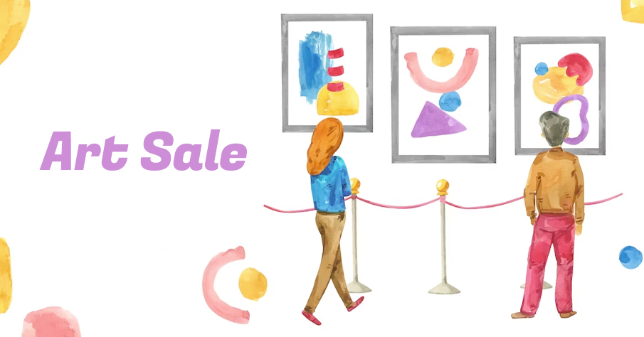 Art sale fundraising ideas