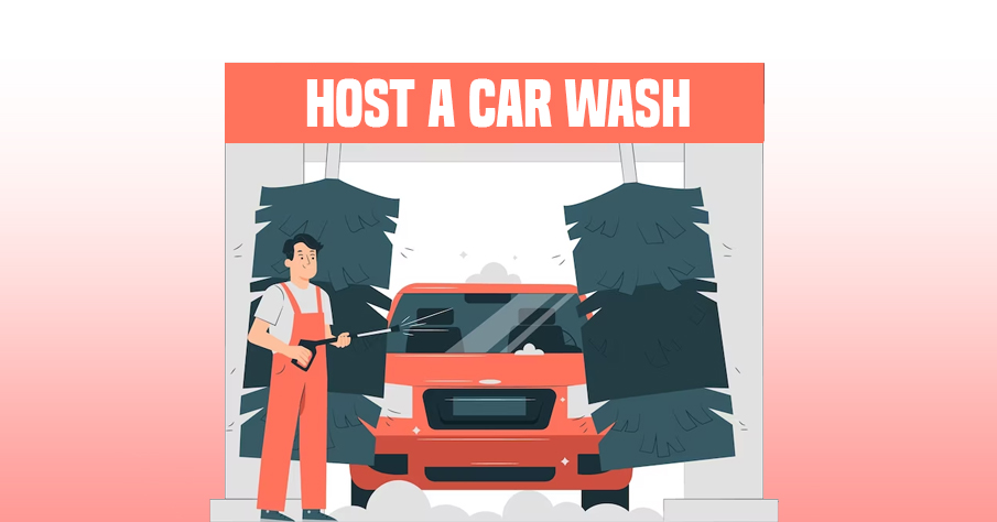 Host A car wash | spring fundraising ideas