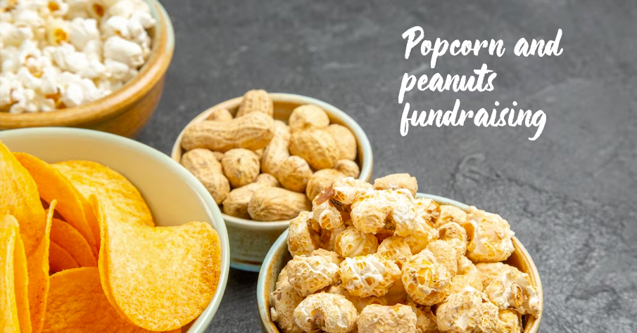 Popcorn and peanuts Fundraising