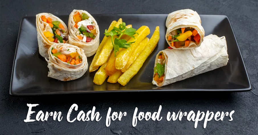 Earn Cash for Food Wrappers | school fundraiser ideas