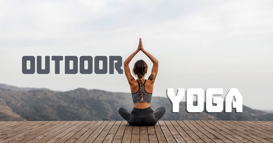 Outdoor yoga | fundraising event ideas