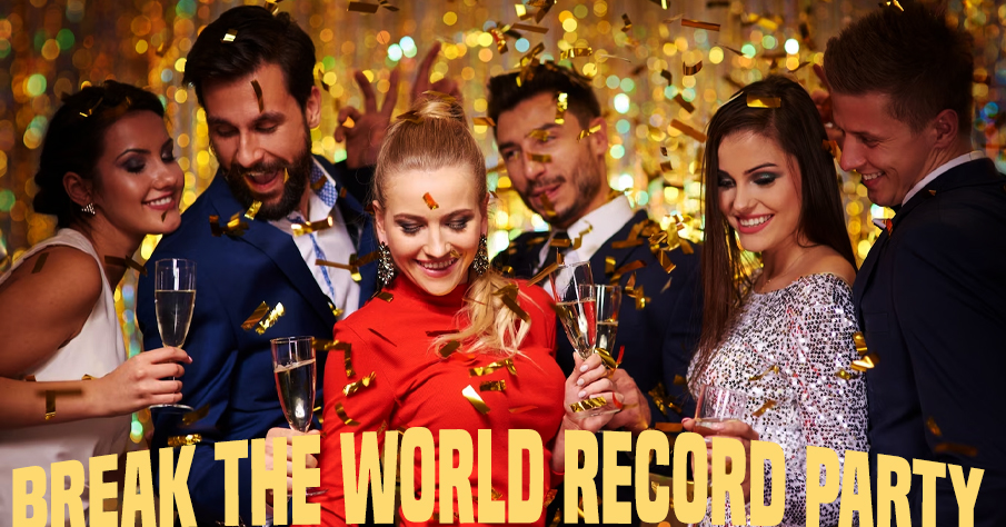 break the world record party