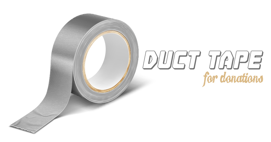 Duct Tape for donations