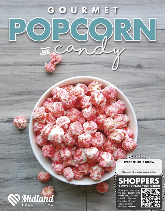 popcorn and candy fundraiser | Presented by Midland Fundraising