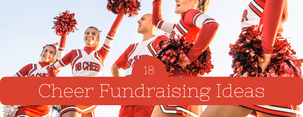 cheer fundraising ideas heading | Presented by Midland Fundraising