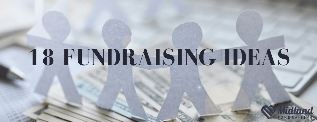 fundraising ideas for any occasion header | Presented by Midland Fundraising