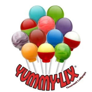 Round Yummy Lix Lollipops | Presented by Midland Fundraising