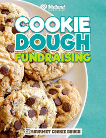Cookie Dough Catalog Cover | Presented by Midland Fundraising