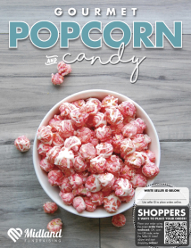Popcorn and Candy Catalog Cover | Presented by Midland Fundraising