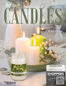 Candles Catalog Cover | Presented by Midland Fundraising