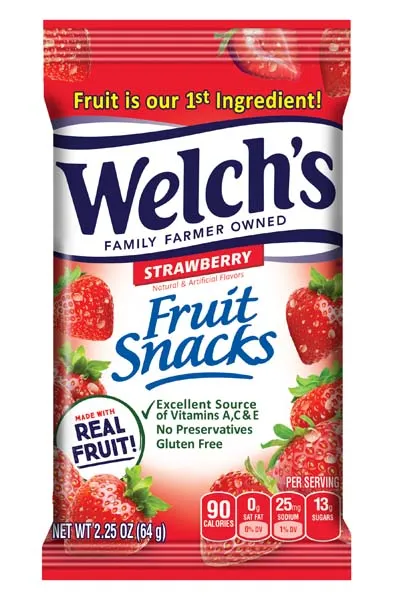 Welch's Fruit Snack Strawberry Pack | Presented by Midland Fundraising