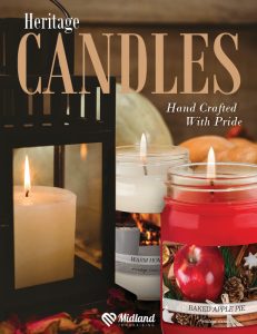 candle Fundraising catalog cover 2024 | Presented by Midland Fundraising