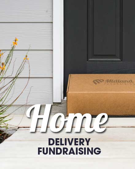 Home Delivery Fundraising catalog cover 2024 | Presented by Midland Fundraising