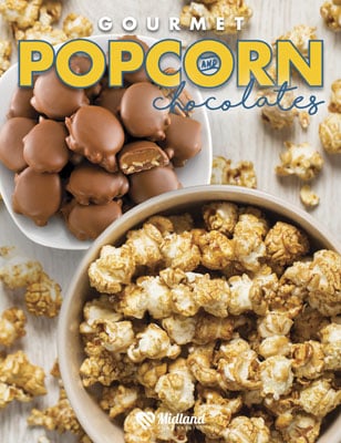 Popcorn Chocolate Fundraiser Cover 2025 | Presented by Midland Fundraising